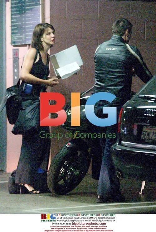 Tom Cruise Leaving Ivy Restaurant on Ducati
