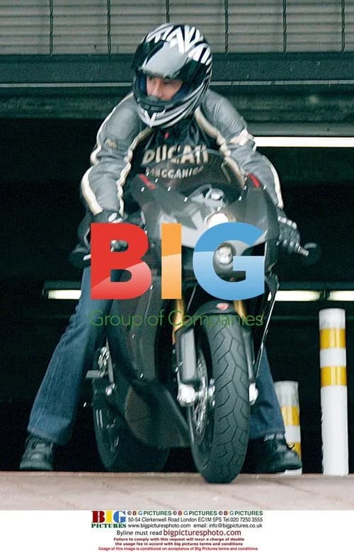 Tom Cruise Leaves Ivy Restaurant on Ducati