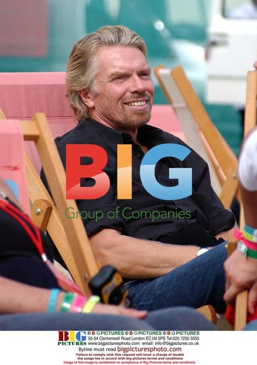 Richard Branson at V Festival 2004