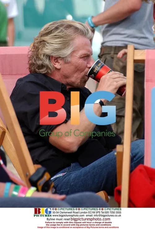 Richard Branson at V Festival 2004