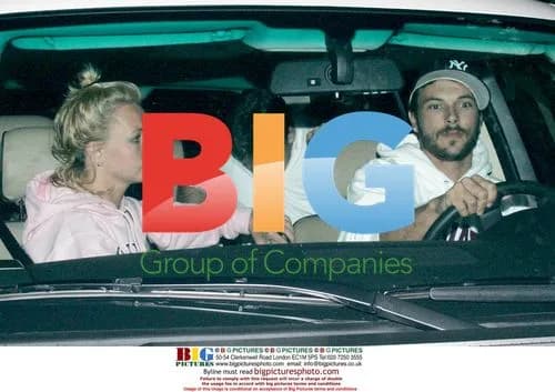 Britney Spears and Kevin Federline in Malibu
