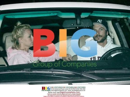 Britney Spears and Kevin Federline Leaving Malibu Restaurant