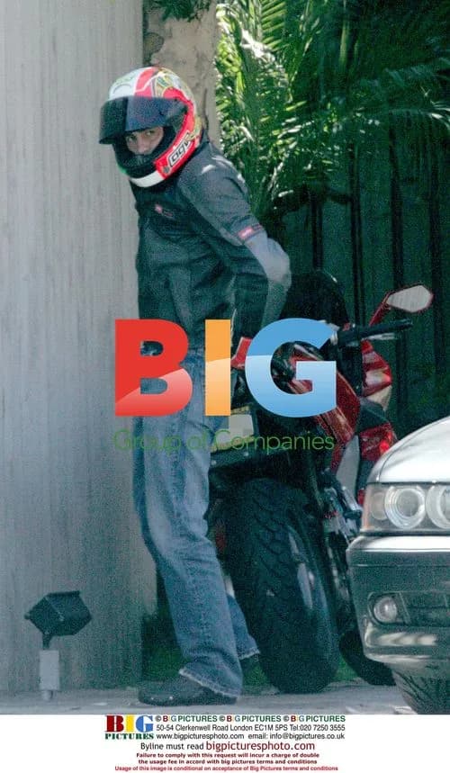 Matt LeBlanc Riding Motorcycle