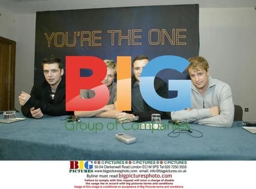 Westlife Arrive at Lowry Hotel for Audition