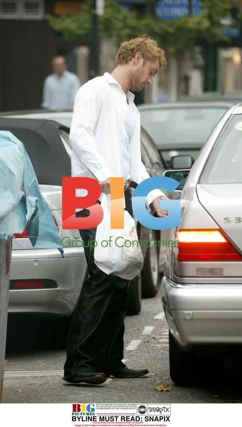 Jude Law Shopping in North London