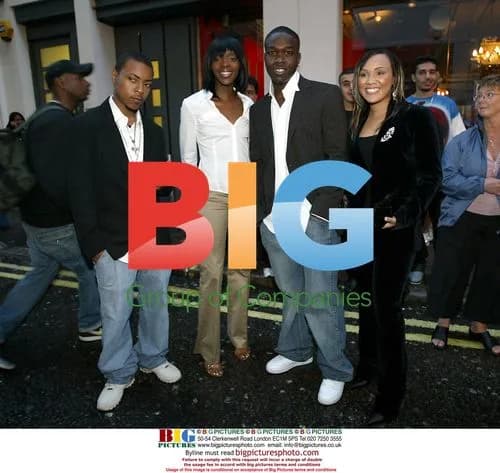 Pop Band Big Brovaz at MOBO Awards Nominations Party