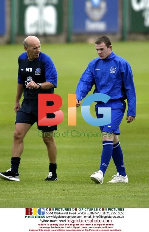 Wayne Rooney Jogging After Scandal