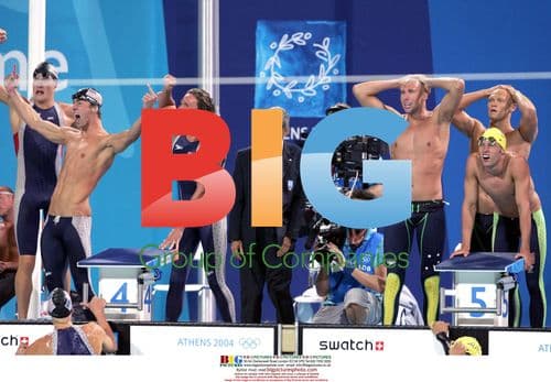 USA defeats Australia in men's 4x200m relay