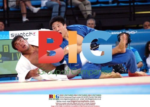 Greece's Ilias ILIADIS wins Olympic Judo Gold