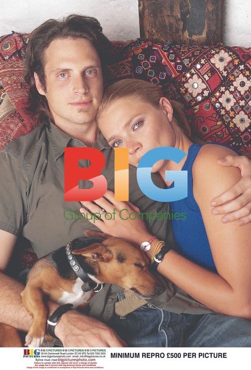 Jodie Kidd and Aidan Butler at Home Photo Shoot