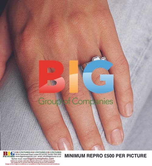 Jodie Kidd and Aidan Butler during photo shoot