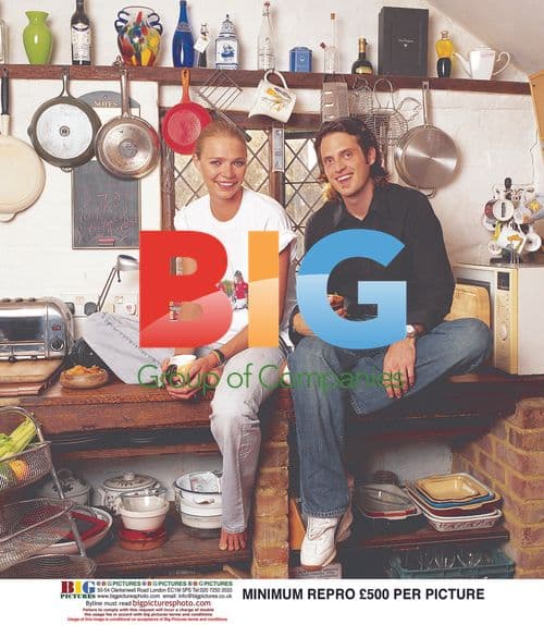 Jodie Kidd and Aidan Butler at Home