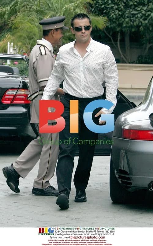 Matt LeBlanc Leaving Four Seasons Hotel