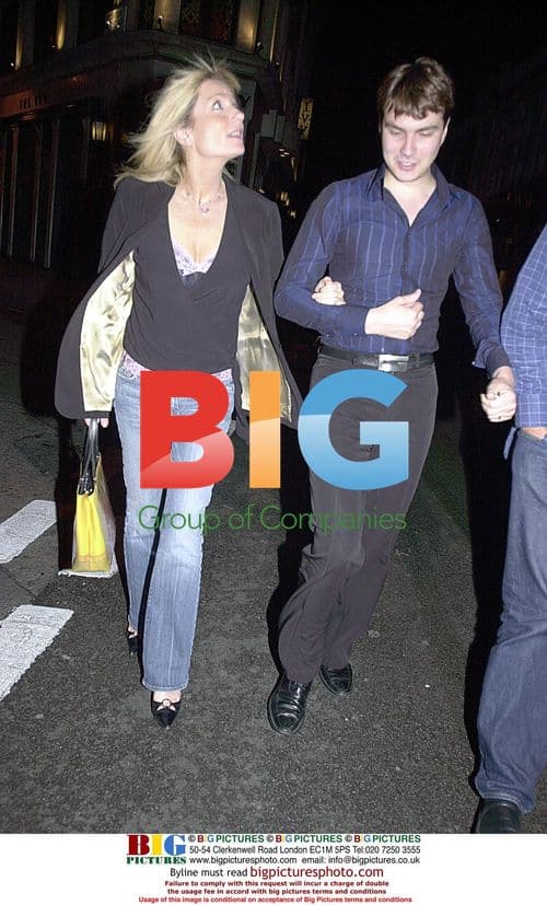 Gaby Roslin seen out with friend