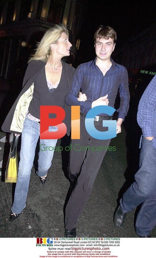 TV Presenter Gaby Roslin Seen with Friend