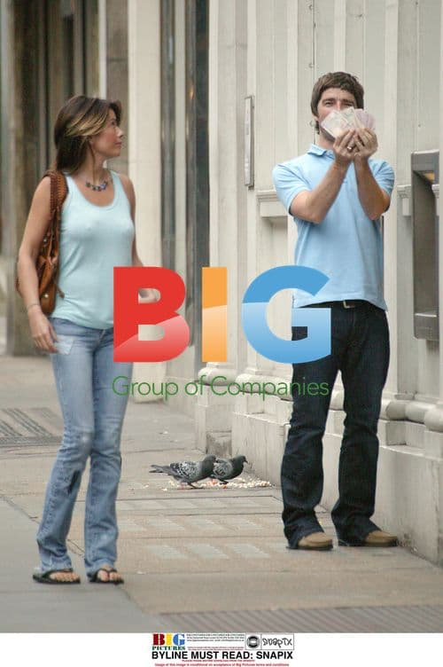 Noel Gallagher and Sarah Macdonald out in London