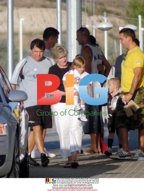 David Beckham Leaving Real Madrid Training