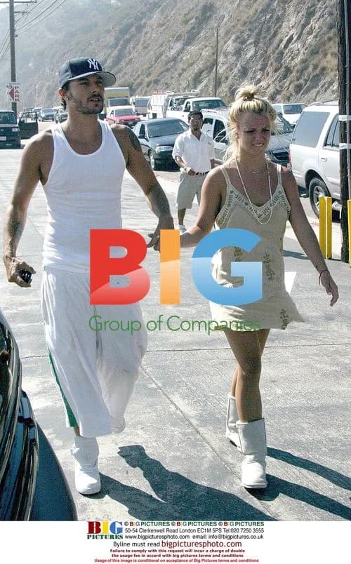 Britney Spears and Kevin Federline Out in Malibu