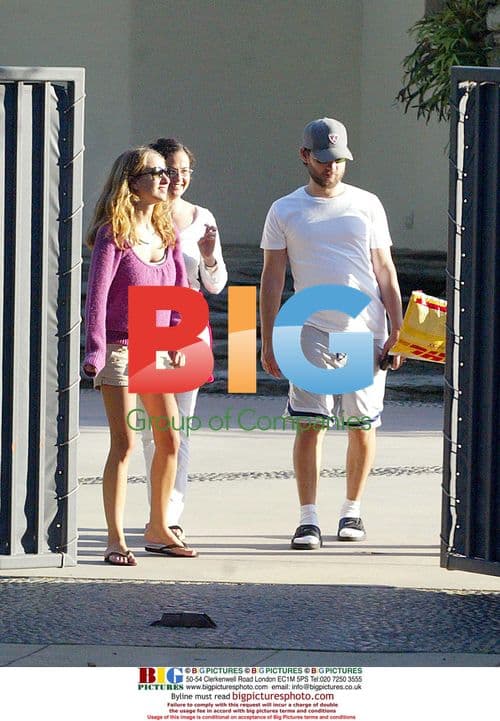 Tobey Maguire Visiting Friends in West Hollywood