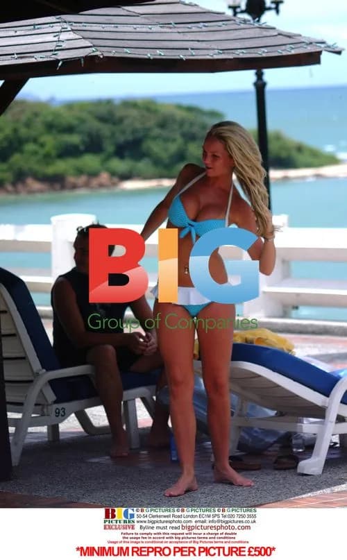 Jennifer Ellison on Holiday in Thailand