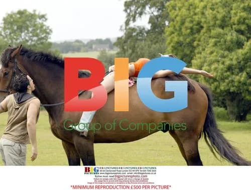 Jordan and Peter Andre Horse Ride