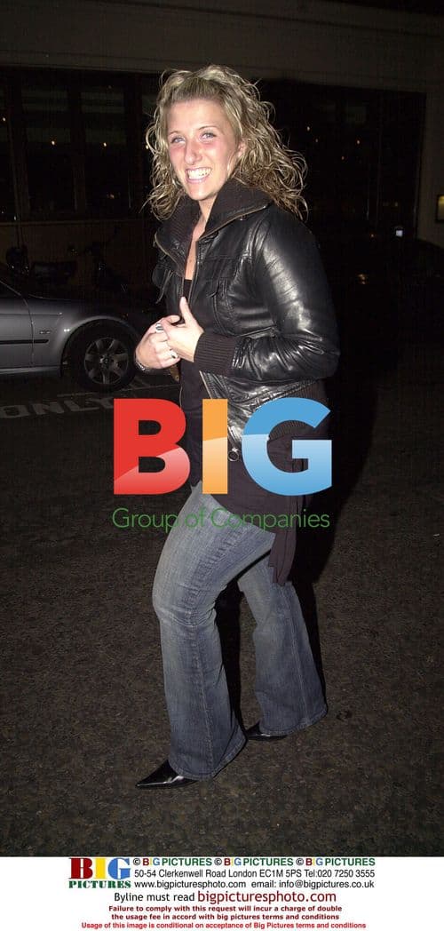 Joanna Beckham at London nightclub