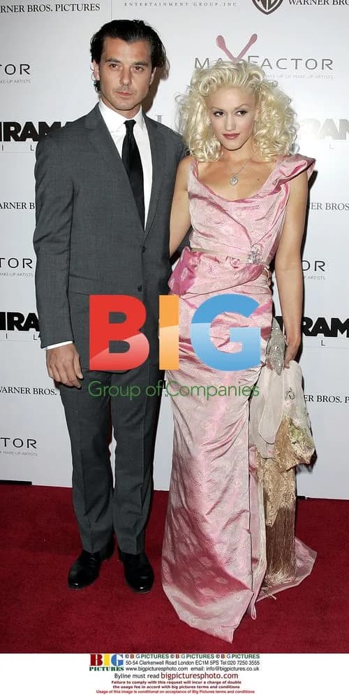 Gwen Stefani and Gavin Rossdale at The Aviator Premiere