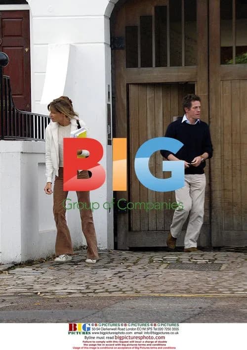 Hugh Grant and Jemima Kahn at London Library