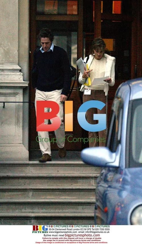 Hugh Grant and Jemima Kahn at London Library