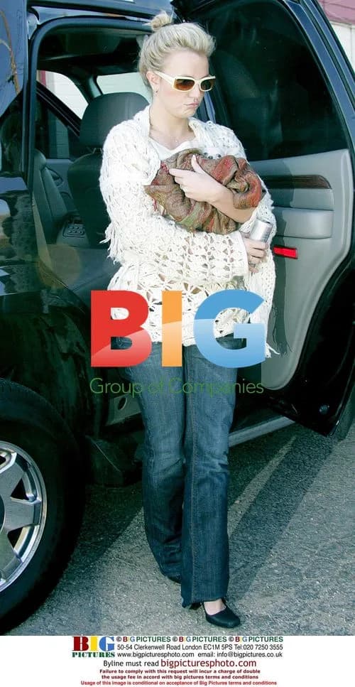 Britney Spears Takes Dog to Hospital