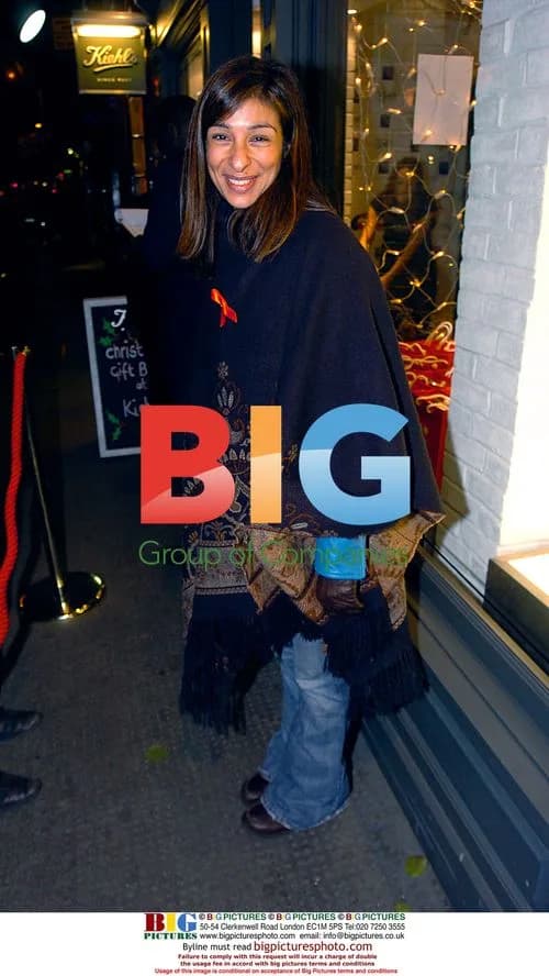 Shobna Gulati at Kiehl's Store Opening