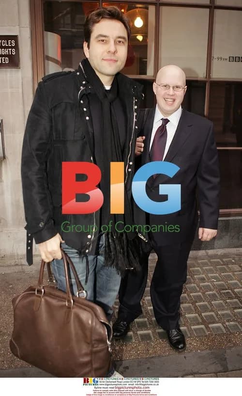 Matt Lucas and David Walliams Leaving Radio 1 Studios