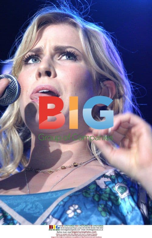 Natasha Bedingfield on stage at GWR Xmas XS concert