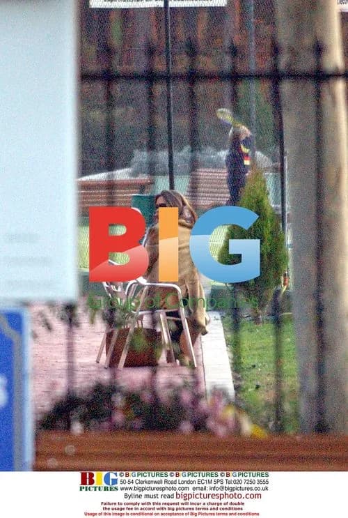 Beckhams at Tennis Club in Madrid