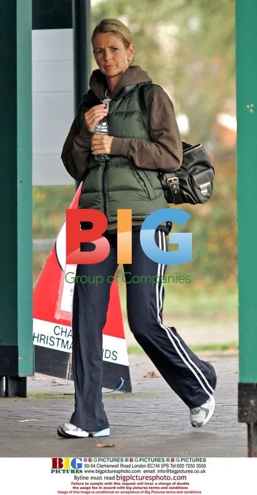 Ulrika Jonsson Arrives at Gym