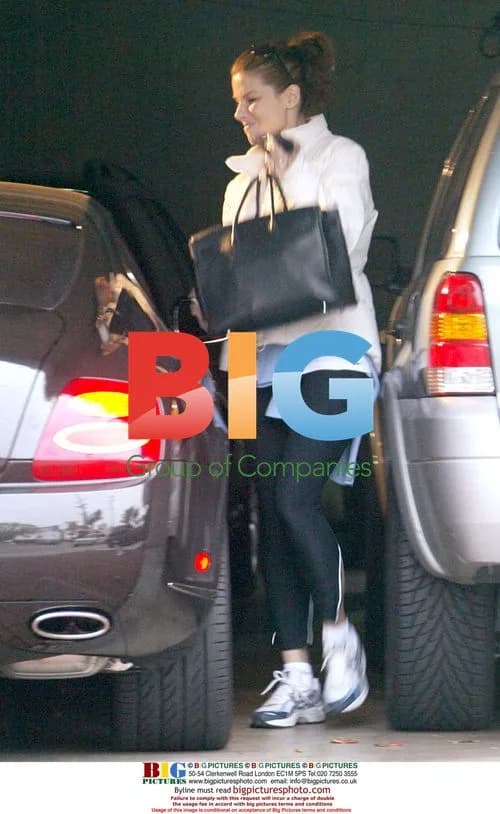 Sandra Bullock and Jesse James Going to Gym