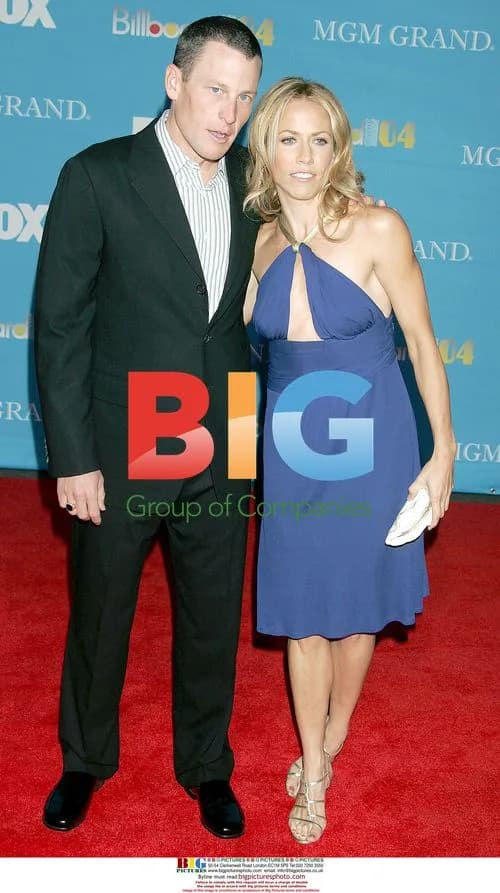 Sheryl Crow and Lance Armstrong at 2004 Billboard Music Awards