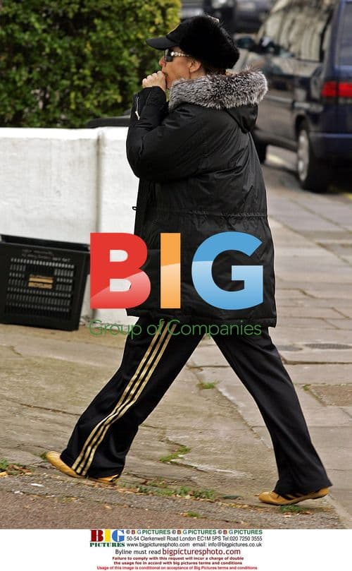 Madonna Leaves Gym in London