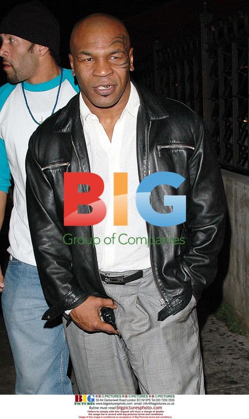 Mike Tyson and Sharon Stone at Prey Nightclub