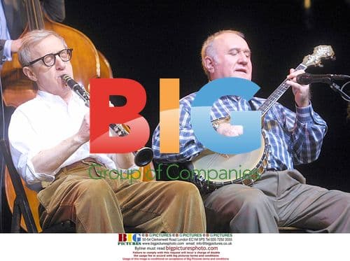 Woody Allen Gives AIDS Benefit Concert in Rome