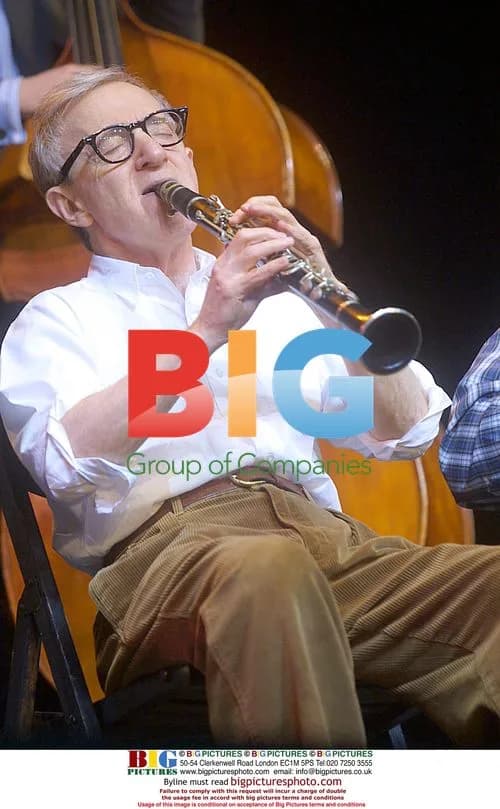Woody Allen Performing at Theatre Sistina