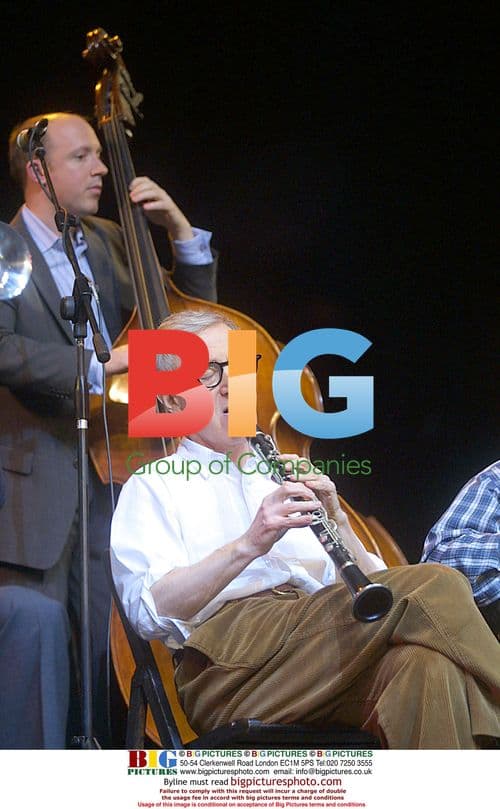 Woody Allen Performing at Theatre Sistina