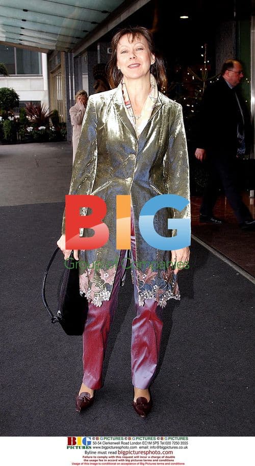 Actress Jenny Agutter at Variety Club Christmas Lunch