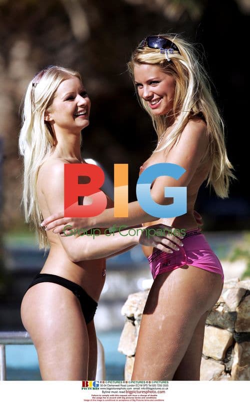 Charlene and Leah Fooling Around in Cyprus