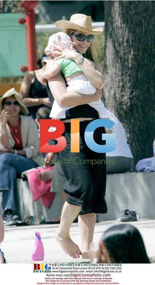 Brooke Shields and son Rowan at park in Brentwood