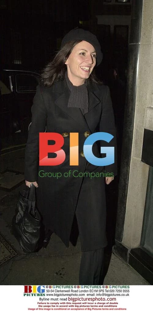 TV star Davina McCall at the Ivy
