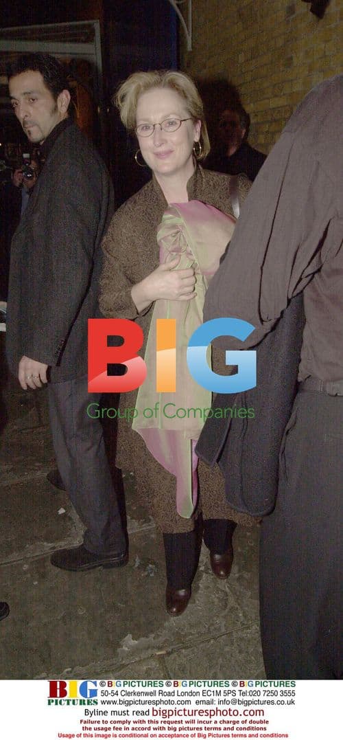 Meryl Streep Out in London