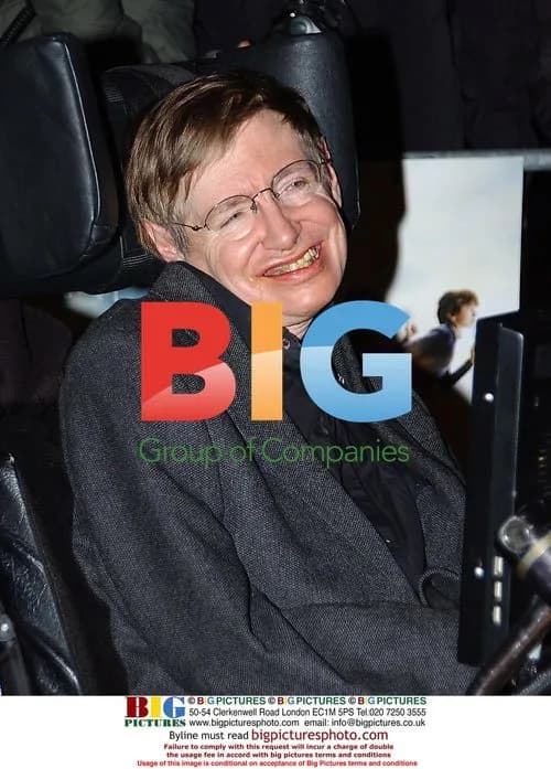 Professor Stephen Hawkins at 'Lemony Snicket' Premiere