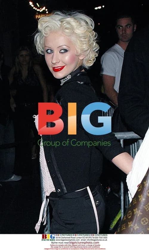 Christina Aguilera at Spyder Club