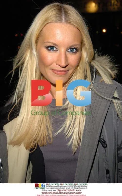 Denise Van Outen Outside Piccadilly Theatre